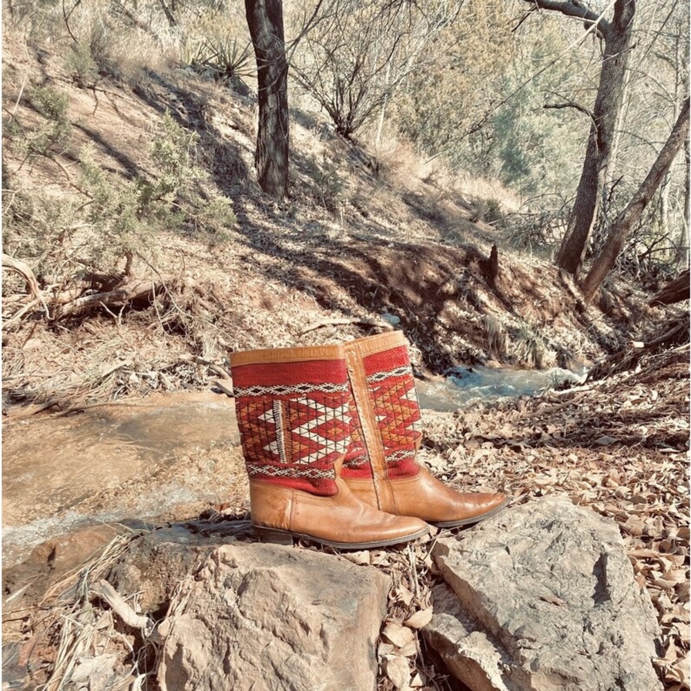 Vintage Kilim Women’s Boots